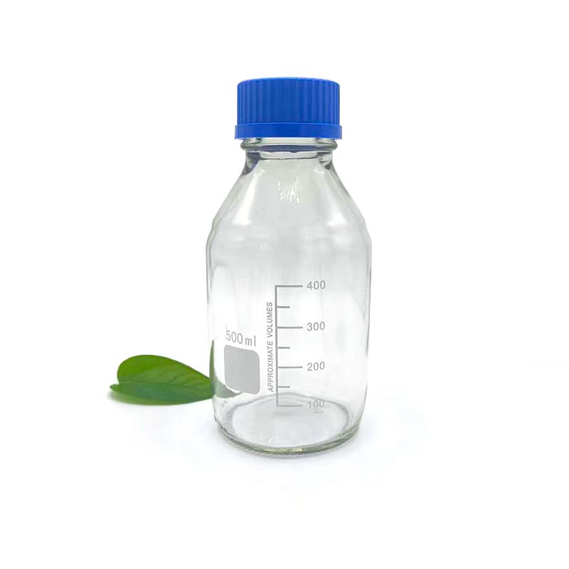 ຂວດ REAGENT ທີ່ມີຄວາມໂປ່ງໃສ 500 ມລ ຂວດ REAGENT ທີ່ມີຄວາມໂປ່ງໃສ 500 ມລ